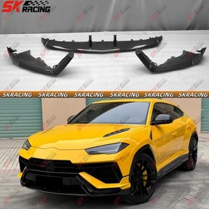 Dry Carbon Fiber Front Bumper Lip Body Kits Fit For Lamborghini URUS S 2023-2025 - Picture 1 of 18