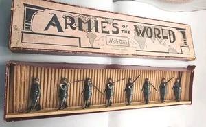 Vintage Antik W Britains Deutsche Soldaten. Armeen der Welt. Frühe Modelle - Bild 1 von 22