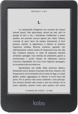 Clara BW | Ereader | Display Antiriflesso HD in Bianco E Nero E Ink Carta 1300 D - Immagine 1 di 4