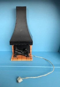 Vintage Lundby Barton Caroline's Home Log Fireplace - Picture 1 of 4