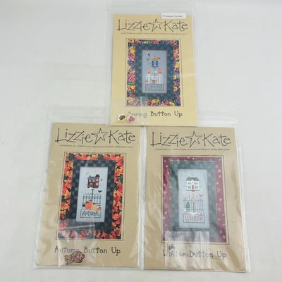 Lizzie Kate Button Up 3 Pattern Lot Spring Autumn Winter 4 Season Series - Image 1 of 4