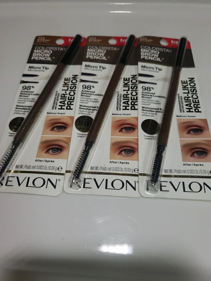 Revlon ColorStay 3 Micro Brow Pencil Micro Tip 16-hour Soft Brown - Image 1 of 1