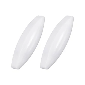 2 Pcs Magnetic Stir Bar PTFE Coated Olive Type Stirrer White 2.36 x 0.71-Inch - Imagen 1 de 5