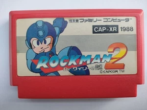 Rockman 2 Megaman Famicom CLEANED & TESTED Works CAPCOM - Picture 1 of 5