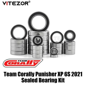 For Team Corally Punisher XP 6S 2021 Sealed Bearing Kit - Picture 1 of 4