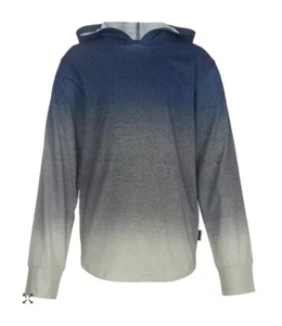 NWT UNIVIBE Big Boys Ismael Color Fade Print Long Sleeves Jersey Hood T-shirt - Picture 1 of 8