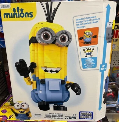 Mega Bloks CNF59 Build-a-Minion - 776pcs - Brand New - Image 1 of 4