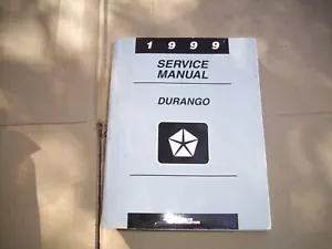 1999 Dodge Durango Service Manual OEM Original Repair Shop Book SLT - Picture 1 of 4