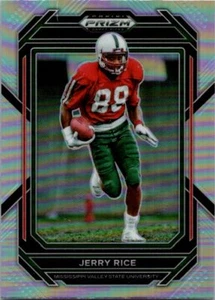 2023 Panini Select Draft Picks #94 Jerry Rice Silver Prizm - Picture 1 of 2