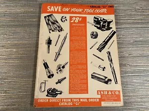 Vintage Ash & Co. Werkzeug 1965 Katalog "C1" Detroit, Michigan Referenz - Bild 1 von 8