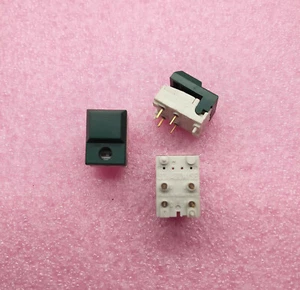 2 piezas. Interruptor de llave verde SPDT Digitast SER ITT Sombra - Imagen 1 de 3
