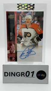 TIM KERR  - 2021-22 UD Clear Cut Auto #CC-TK  Exclusives /65 - US/CAN FREE SHIP! - Picture 1 of 2