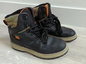 DC Peary TR Schneestiefel Größe 8 Herren Wasserabweisender Winter Schwarz Camo - Bild 1 von 10