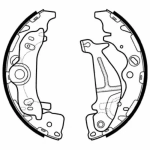 DELPHI LS2138 Bremsbackensatz passt für Hyundai H-1 Cargo TQ - Bild 1 von 1