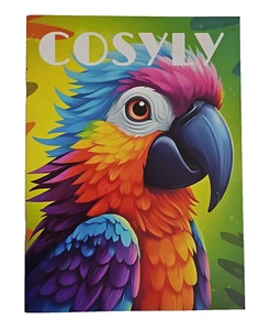 COSYLY Adult Coloring Book NEW Nature & Wildlife - Picture 1 of 7