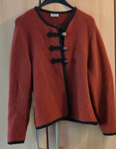 Damen Trachten Strickjacke - Gr. 42 - von Boos - Reine Schurwolle - Bild 1 von 6
