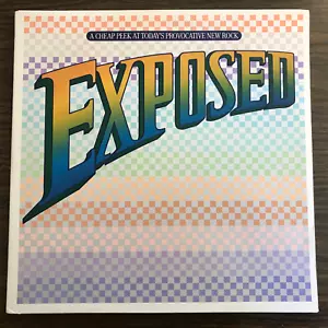 Exposed: A Cheap Peek At Today's Provocative New Rock 1981! CBS X2 37124 Pitman! - Picture 1 of 8