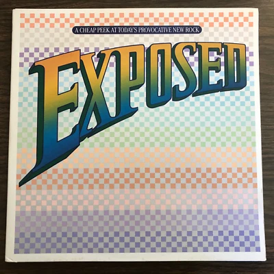 Exposed: A Cheap Peek At Today's Provocative New Rock 1981! CBS X2 37124 Pitman! - Image 1 of 4