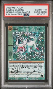 2020 Metazoo Sample Hodag Holo PSA 10 Signed By Kelsey Jachino - Bild 1 von 2