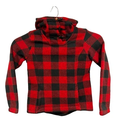 Chaqueta Pullover The North Face Crescent Buffalo A Cuadros Polar Toggle Sudadera con Capucha S/P Foto 1 de 4