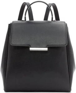 Calvin Klein Women's Nolan Top Handle Backpack Black Silver - Picture 1 of 4