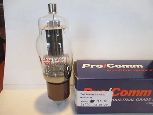 Tubo de alimentación base marrón RCA 807 RCA - TV-7 probado fuerte - Imagen 1 de 7