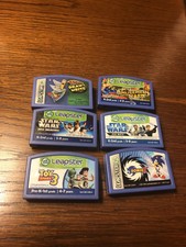 6 Leapfrog Leapster Games. Free Shipping !!!