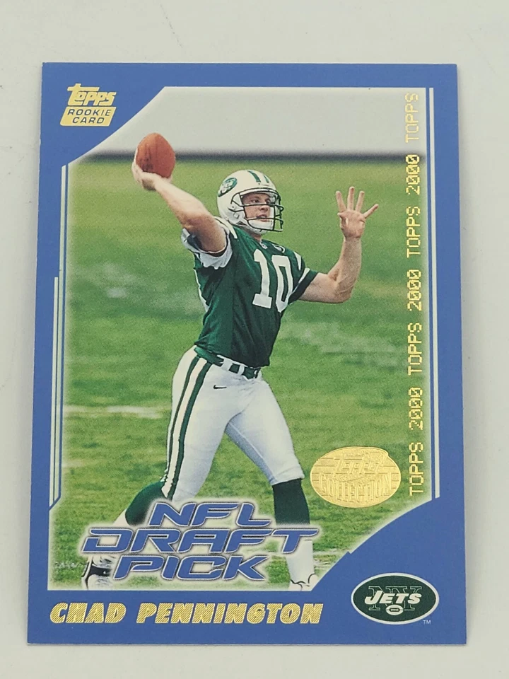 2000 Topps COLLECTION Gold Rookie Card RC SP Chad Pennington #387 - Image 1 of 2