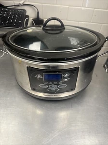Hamilton Beach Programmierbarer Stay or Go 6 Quart Schongarer - Schwarz/Silber... - Bild 1 von 11