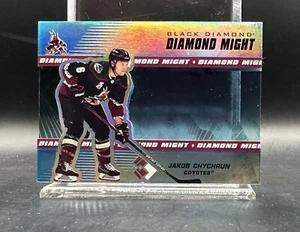 Jacob Chychrun 2021-22 Black Diamond #DM-JC Diamond Might #/99 Arizona Coyotes - Picture 1 of 2