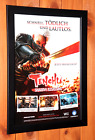 2008 Tenchu Shadow Assassins PSP Wii Promo Rare Small Poster / Ad Page Framed