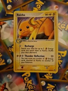 Pokémon Ex Feuerrot Blattgrün Raichu 12/112 Rare Holo Karte NM/LP  - Bild 1 von 7