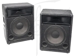 Vintage Pair Carvin 822 Speakers Guitar PA 300W 8 ohms Woofer Cabinet Driver USA - Picture 1 of 11