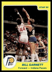 1984-85 Star Bill Garnett Indiana Pacers #56 NM