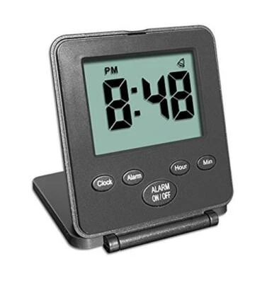 Digital Travel Alarm Clock - No Bells, No Whistles, Simple  Assorted Colors  - Image 1 of 4