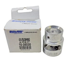 NEW 10-35030 RIPLEY UTILITY TOOL SQUARE CUT 4x4 BUSHING #4 CRP, #3 CPT 45 MILS - Picture 1 of 13