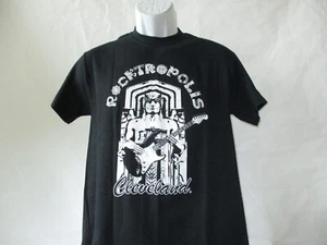 Rocktropolis Art by Rick Novario Cleveland schwarzes T-Shirt - Herren Gr. S - 3XL NEU - Bild 1 von 10