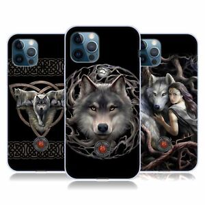 OFFICIAL ANNE STOKES WOLVES 2 GEL CASE FOR APPLE iPHONE PHONES
