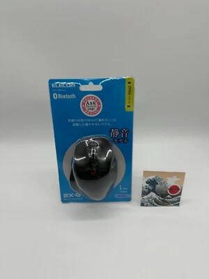 ELECOM Wireless Mouse Bluetooth Silent EX-G Grip Master Multi-Pairing From Japan - Image 1 of 3
