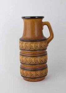 Scheurich Keramik Vase 429-26 Reliefdekor Höhe 26,5 cm - Bild 1 von 4
