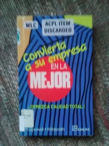 Convierta a Su Empresa En La Mejor !Ofrezca calidad total!, by Barry Popplewell - Picture 1 of 6