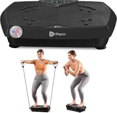 Lifepro Vibration Plate Exercise Machine for Weight Loss & Lymphatic Drainage - Image 1 of 4