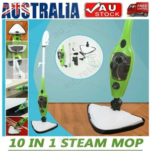 10IN1 400ML Handheld Steam Mop Cleaners Steamer Carpet Floor Sofa Cleaning 1300W - Picture 1 of 11