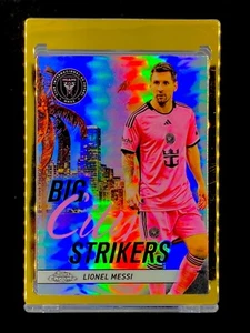 LIONEL MESSI DOWNTOWN LIKE MIAMI SILVER HOLO SP INSERT MLS Chrome - INTER MIAMI - Picture 1 of 4