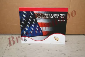 2013 D United States Mint Uncirculated Coin Set 14 Coins DENVER Mint - Picture 1 of 12