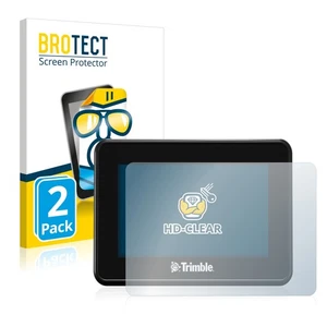 2x Film de protection d'écran pour Trimble GFX-350 transparent - Photo 1/7