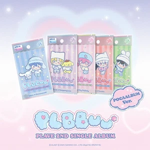 K-POP PLAVE 2. Single Album [PLBBUU] POCA zufällige Ver. QR Karte + 3ea P.Card + Anleitung - Bild 1 von 2