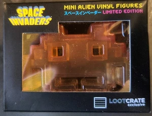 NEW Orange Loot Crate Space Invaders Mini Alien Vinyl Figure | Limited Edition - Picture 1 of 5