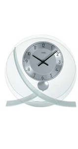 Modern clock with quartz movement from AMS AM T161 NEW - Picture 1 of 1