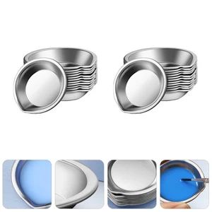 24PCS paint Dish Paint Dish Sauce Bowl Set Stainless Steel Paint - Picture 1 of 12